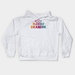 Blessed Grandpa Kids Hoodie